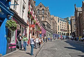 Städtereise Edinburg Royal Mile Städtereise Edinburg Royal Mile