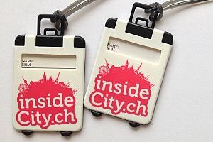 Städtereise - Gratis insideCity.ch Kofferanhänger Städtereise - Gratis insideCity.ch Kofferanhänger