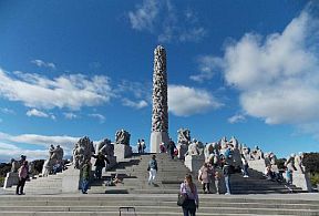 Städtereise Oslo Skulpturenpark Vigeland Städtereise Oslo Skulpturenpark Vigeland